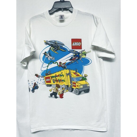 Vintage 1998 Lego Imagination Celebration Traveling Show Tour Tee Shirt Adult M - Picture 1 of 12